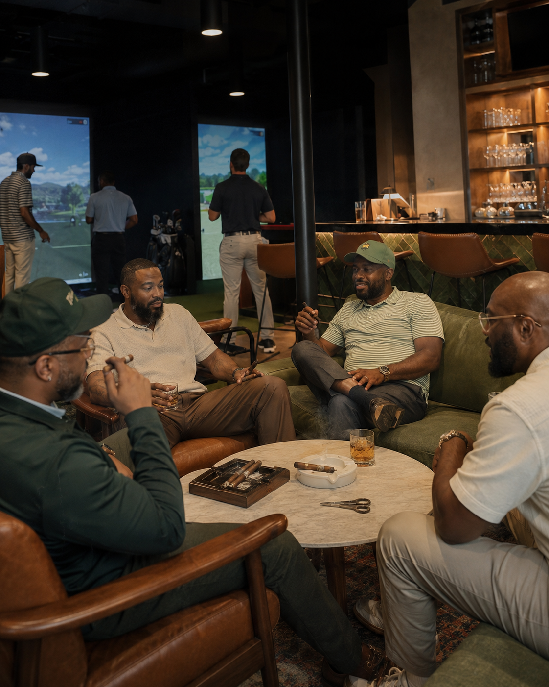 Premium cigar giveaway items for On Par guests